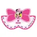 Minnie Maus rosa Papiermaske 6 Stück