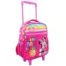 Minnie Maus rosa rollender Kindergarten Rucksack 27x10x31cm Bild 1