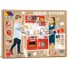 Molto: Nature Große Spielküche Holzspielset mit 10 Zubehörteilen Bild 1