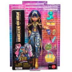 Monster High Cleo Puppe mit Zubehör – Mattel Bild 1