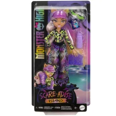 Monster High: Scare-adise Island – Clawdeen Wolf Puppe mit Zubehör - Mattel Bild 1