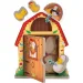 Montessori Holz-Lernspiel „Ländliche Hühnerfamilie“ – Lisciani Bild 2