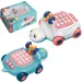 Musik- und leuchtendes Babytelefon mit Schildkrötenmotiv in zwei Varianten, 20 cm Bild 1