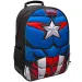 Must... Avengers Captain America 3D-Muster Schulranzen, Rucksack 32x15x43cm