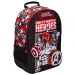 Must: Avengers schwarz-rot Schultasche, Rucksack 32x18x43cm Bild 1
