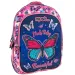 Must: Schmetterling-Muster dreifächeriger Schulranzen, Rucksack 32x18x43cm Bild 1