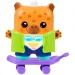 Nano-Mals: Gabbybara interaktive elektronische Kapibara-Figur – Hasbro Bild 2