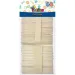 Naturholz-Spatel 114x10x2mm 100er-Pack Dekorationsschmuck