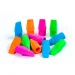 Nebulo: Bunte Bleistiftenden Radiergummis 12er Set Bild 2