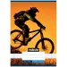 Nebulo: Gepunktetes 3. Klasse Mountainbike-Muster liniertes Heft 12-32 A/5