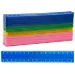 Nebulo: Kunststofflineal in mehreren Farben, 16 cm Bild 1