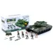 Tank-Spielset mit Soldaten und Zubehör in grüner Farbe