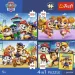 Paw Patrol - 4 x 88 Teile Premium Plus Kinderpuzzle - Trefl Bild 2