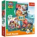 Paw Patrol Dinosaurierinsel - 3 in 1 20, 36, 50 Teile Puzzle - Trefl Bild 1