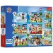 Paw Patrol Mutige Hunde 10in1 Puzzle Set - Trefl