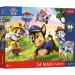 Paw Patrol Fröhlicher Spaziergang mit den Hunden 24-teiliges Maxi Puzzle - Trefl
