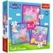 Peppa Wutz 3 in 1 20-36-50 Teile Puzzle - Trefl Bild 1