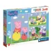 Peppa Wutz 3x48 Teile Puzzle-Set - Clementoni Bild 1