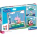 Peppa Wutz 3x48 Teile Supercolor Puzzle - Clementoni