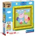 Peppa Wutz Rahmenpuzzle 60-teilig - Clementoni Bild 1