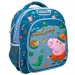 Must: Peppa Wutz – Schorsch Wutz, blauer Kindergartenrucksack 27x10x31 cm Bild 1