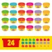 Play-Doh: Partyset mit 24 Kneten und Zubehör - Hasbro Bild 4