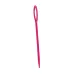 PlayBox: Rosa Kunststoff-Sticknadeln, 100 Stück, 8 cm