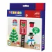 PlayBox: 5-mm-MIDI-Bügelperlen-Set mit 2000 Stück – Weihnachtsstimmung