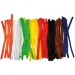 PlayBox: Bunte Chenille-Fäden Grundfarben 1,6x28cm 50er Packung Bild 1