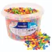 PlayBox: Bunte Mosaikstecker, ca. 2700 Stück, im Eimer, 1 cm