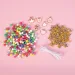 PlayBox: Charm Armband Bastelset mit Perlen und Anhängern 500 Stück Bild 2