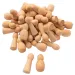 PlayBox: Naturholzfiguren 40x47mm 50er-Pack Bild 1