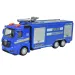 Polizeiautos: Schwungrad-Polizeilastwagen in verschiedenen Ausführungen 19cm Bild 2