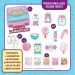 Puffy Pouches: Pufi Charm Design Set - Süßigkeiten Bild 2
