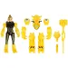 Quantum Heroes: Dinoster Delby Actionfigur mit gelber Rüstung 20 cm Bild 2