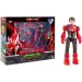 Quantum Heroes: Dinoster Lucio Actionfigur mit roter Rüstung 20 cm Bild 1