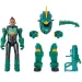 Quantum Heroes: Dinoster Oz Actionfigur mit grüner Rüstung 20 cm Bild 2