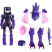 Quantum Heroes: Dinoster Trina Actionfigur mit lila Rüstung 20 cm Bild 2