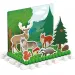 Quercetti: Montessori Bauernhof und Wald Steckspiel 3er-Spielset Bild 2