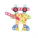 Quercetti: Play Eco Tecno Jumbo 52-teiliges Konstruktionsspielzeug Bild 4