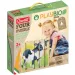 Quercetti: PlayBio Bauernhoftiere 4-in-1 Holzklotz-Puzzle Bild 1