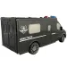 RC ferngesteuerter Geldtransporter Kleinbus mit Licht- und Soundeffekten 1:18 Maßstab 20cm Bild 2