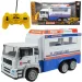 RC ferngesteuerter Polizeilastwagen mit Metallkabine und Lichteffekten 27MHz 1/12 Maßstab 32cm Bild 1