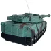 RC-ferngesteuerter M1-Abrams-Panzer mit Tarnmuster, Licht und Sound, Maßstab 1:32, 23 cm Bild 4