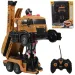 RC ferngesteuertes Autobot Titan Roboter verwandelbares Kranfahrzeug 27MHz 26cm Bild 1