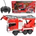 RC ferngesteuertes Feuerwehrauto mit Hubarbeitsbühne und Wasserkanone, Maßstab 1:24, 27 MHz, 30 cm Bild 1