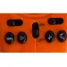 Interaktiver RC-TalkBot-Roboter mit Walkie-Talkie-Betriebsmodus in Orange, 2,4 GHz Bild 5