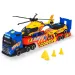 Rettungslastwagen mit Hubschrauber und Auto - Dickie Toys Bild 3