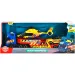 Rettungslastwagen mit Hubschrauber und Auto - Dickie Toys Bild 1