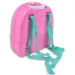 Rosa Schönheitset im Rucksack mit Spielschminke, Spiegel und Zubehör Bild 2